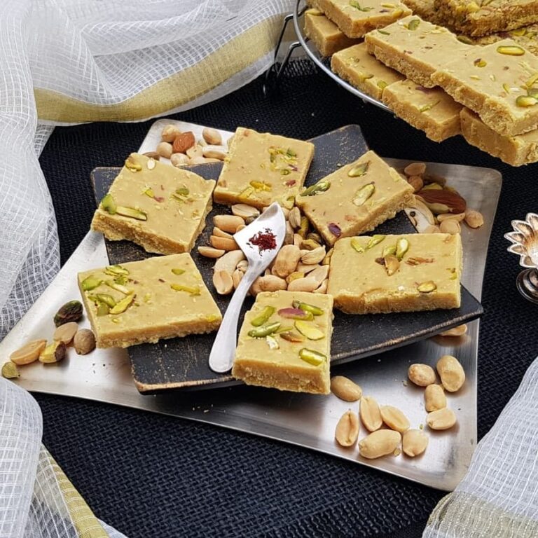 Peanut saffron Burfi | Offers